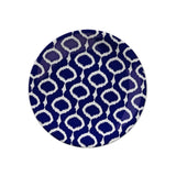 Serviciu de masă 24 bucăți ZG24Y24309133, Alb - Verde - Albastru, 20x20x2 cm