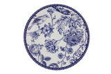 Serviciu de masă 24 bucăți ZG24Y2420939016, Albastru - Alb, 27x27x2 cm