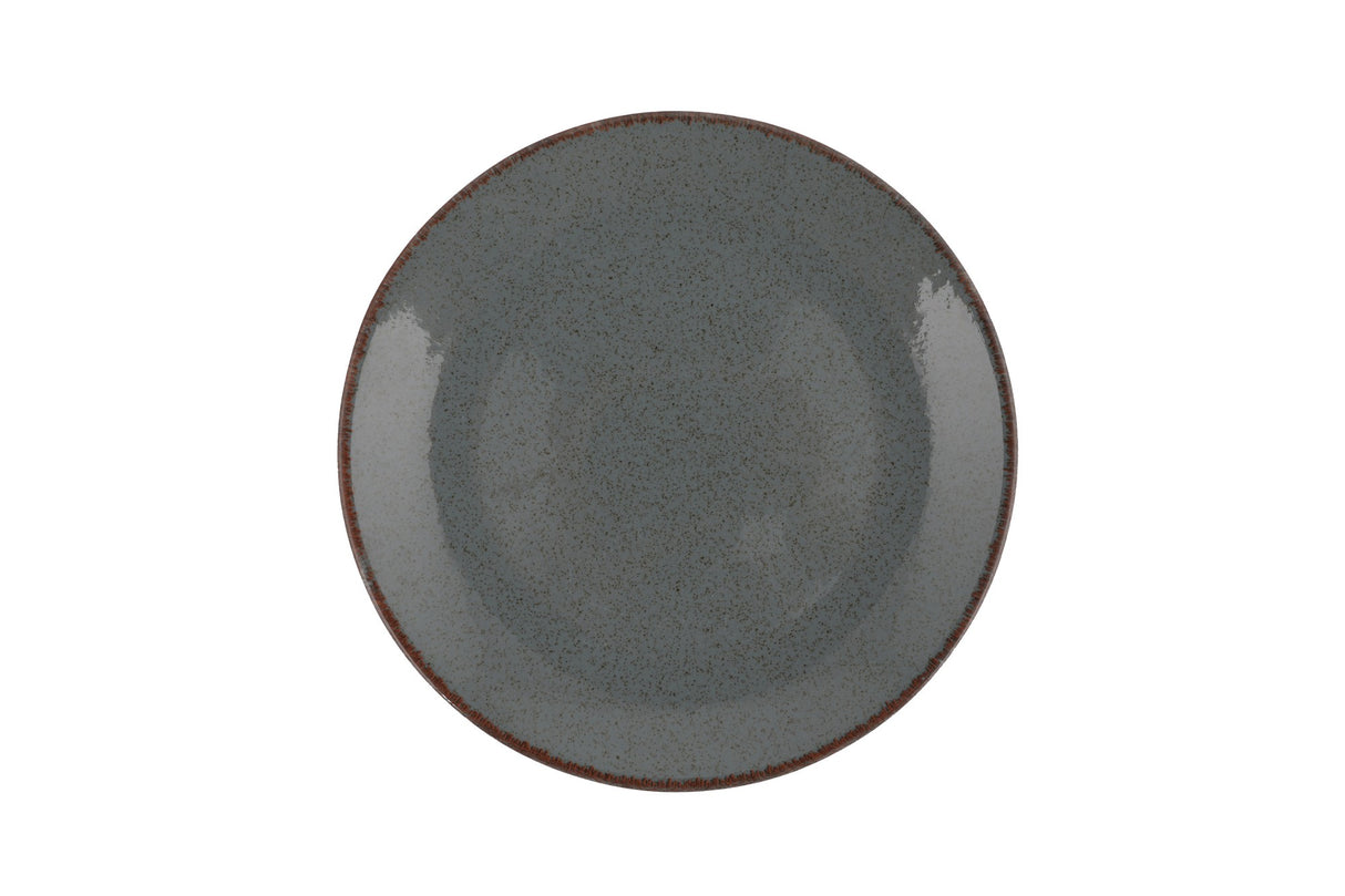 Serviciu de masă 18 bucăți CXEO18Y2730P01, Albastru, 25x25x3 cm