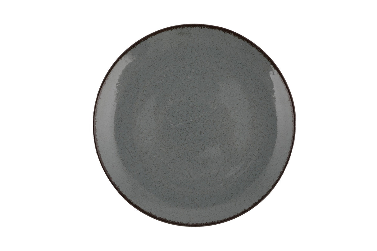 Serviciu de masă 18 bucăți CXEO18Y2730P01, Albastru, 25x25x3 cm
