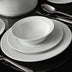 Serviciu de masa, 24 piese, Portelan, Alb, SKU 710KTP2432
