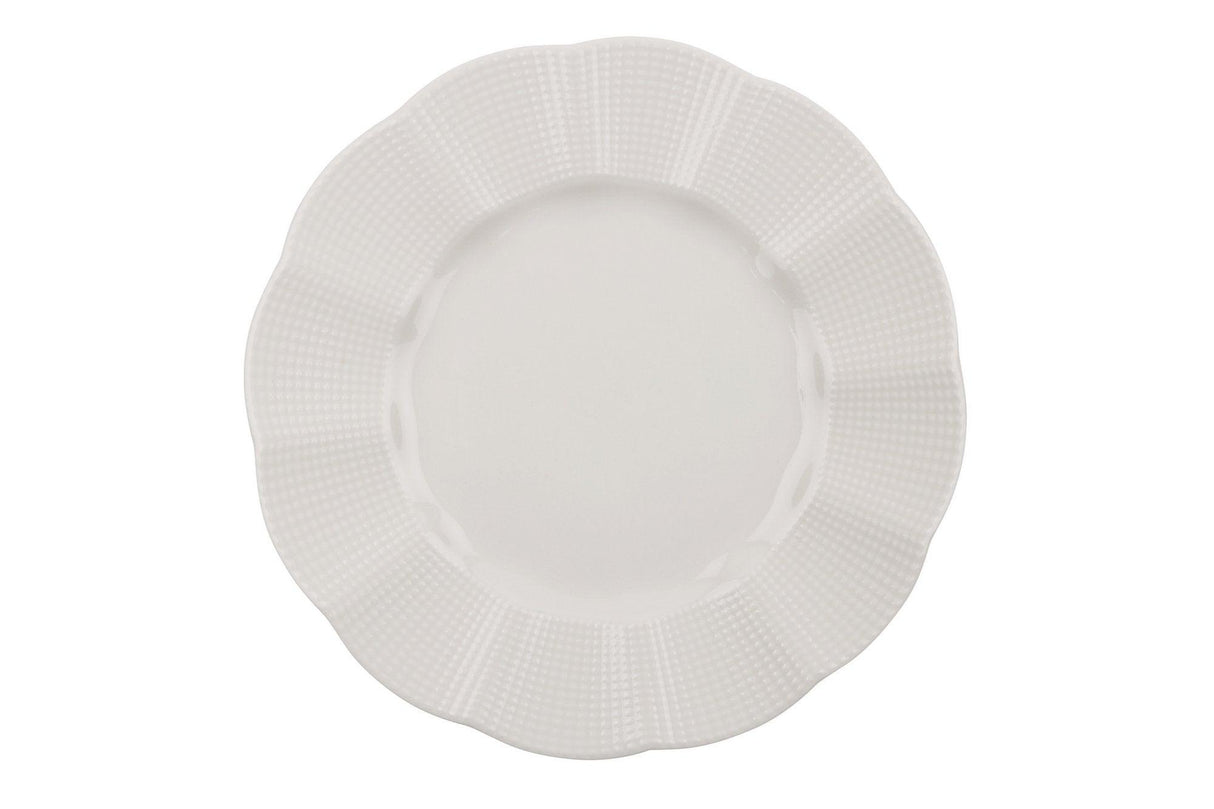 Serviciu de masa, 24 piese,  Portelan, Crem