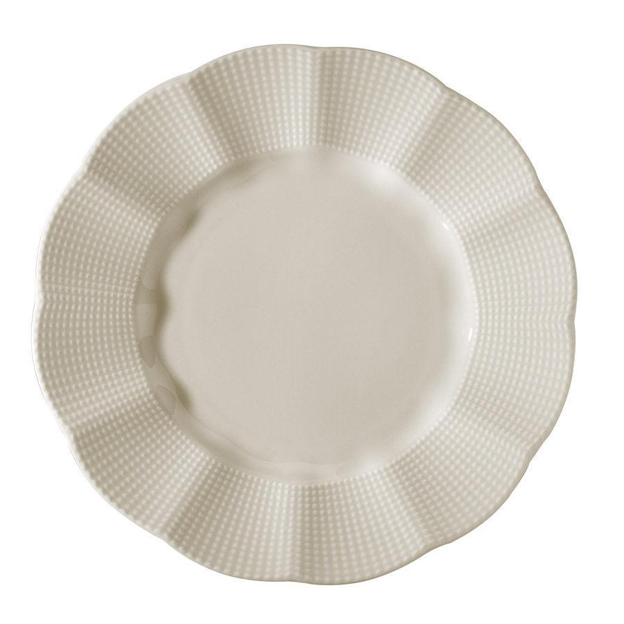 Serviciu de masa, 24 piese,  Portelan, Crem