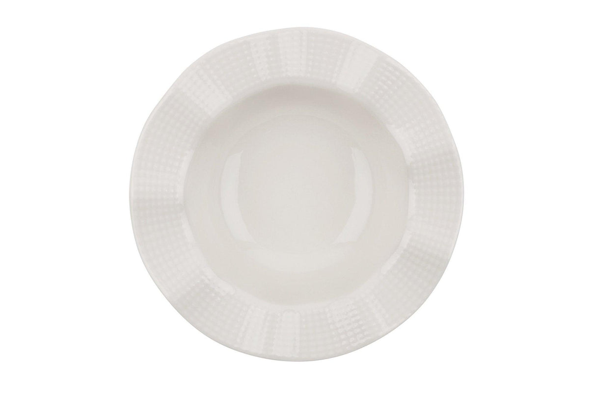 Serviciu de masa, 24 piese,  Portelan, Crem