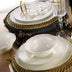 Serviciu de masa, 24 piese, , Portelan, Alb, SKU 710KTP2660