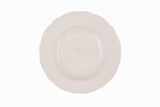 Serviciu de masa, 24 piese, , Portelan, Alb