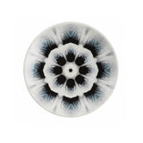 Serviciu de masă 24 bucăți NCHR24Y289014, Alb - Negru - Gri, 25x25x2 cm