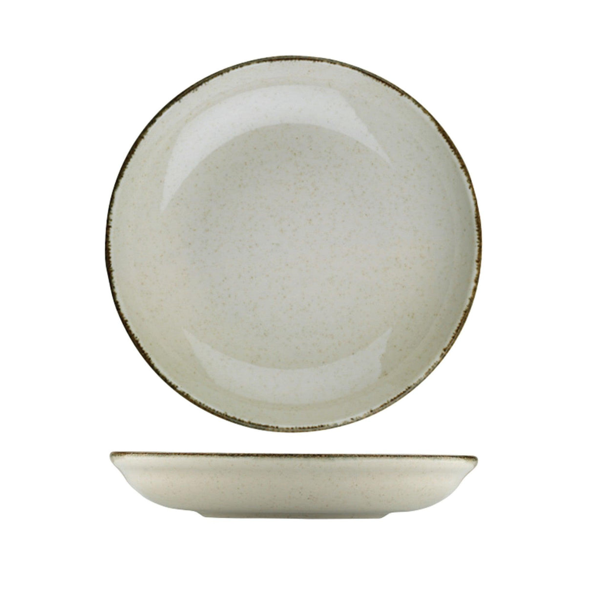 Serviciu de masa, 24 piese, , Portelan, Crem