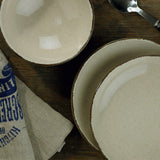 Serviciu de masa, 24 piese, , Portelan, Crem