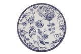 Serviciu de masă 24 bucăți ZG24Y2420939016, Albastru - Alb, 27x27x2 cm