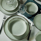 Set de cină, Verde, 27x3x27 cm