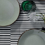 Set de cină, Verde, 27x3x27 cm