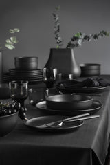 Serviciu de masă 18 bucăți CRT18YS740170, Matte black, 27x27x3 cm