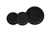 Serviciu de masă 18 bucăți CRT18YS740170, Matte black, 27x27x3 cm
