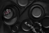 Serviciu de masă 16 bucăți CRT16YS740170, Matte black, 27x27x3 cm