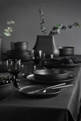 Serviciu de masă 16 bucăți CRT16YS740170, Matte black, 27x27x3 cm