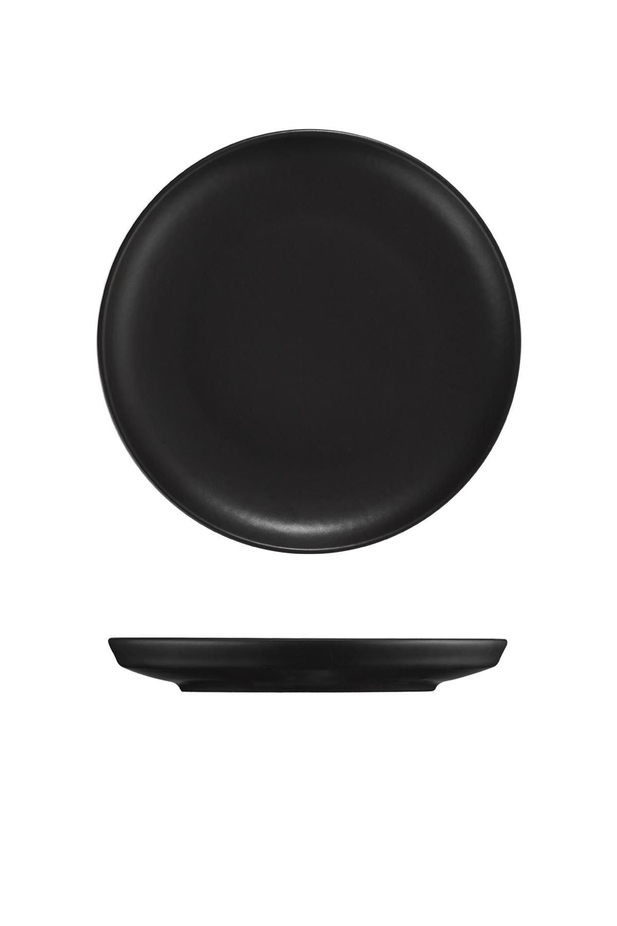 Serviciu de masă 16 bucăți CRT16YS740170, Matte black, 27x27x3 cm