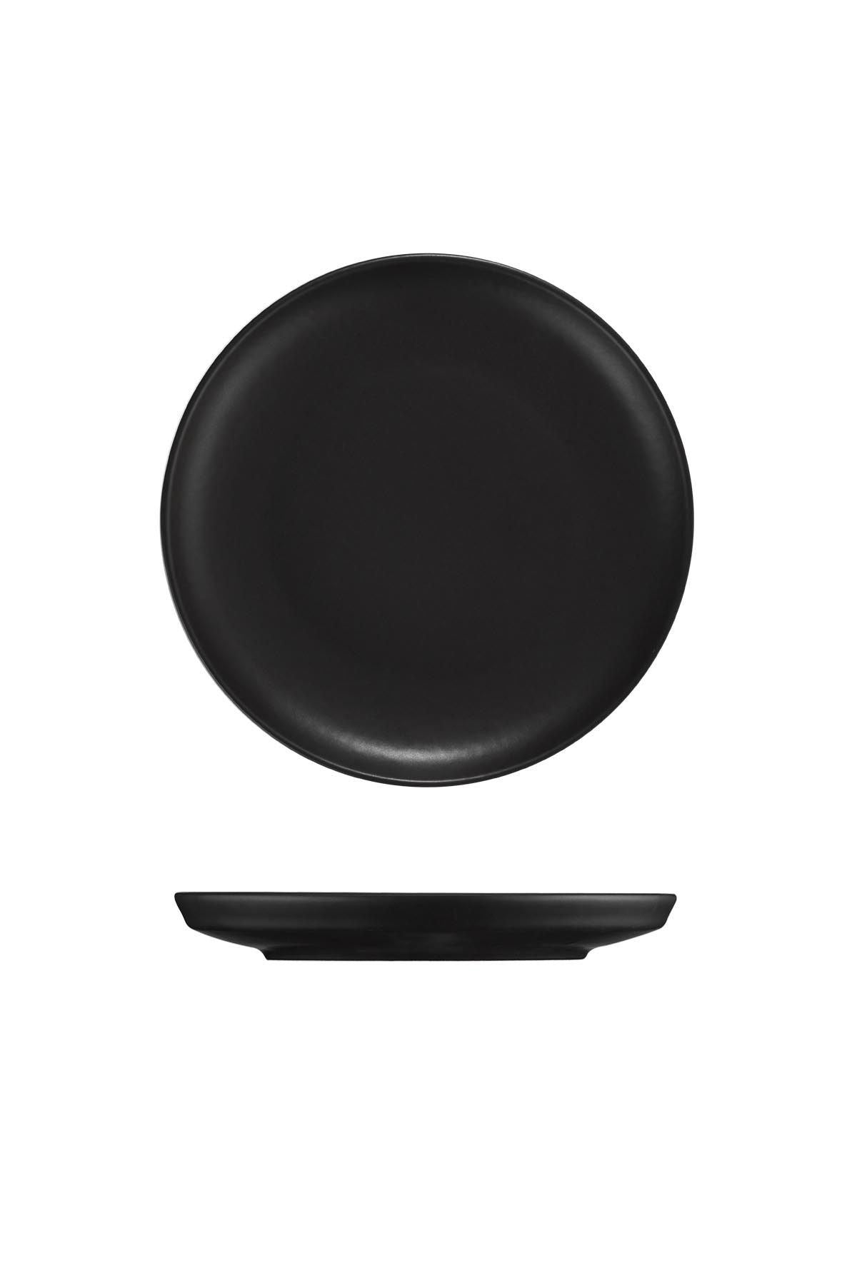 Serviciu de masă 16 bucăți CRT16YS740170, Matte black, 27x27x3 cm
