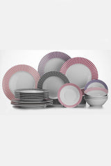 Set de cină, Multicolor, 27 cm