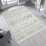 Covor Ar 05, Bej - Albastru - Mink, 160x230x1 cm
