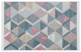 Covor Ar 10, Albastru - Roz - Bej - Gri, 160x230 cm