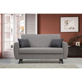 Canapea extensibilă Alkon, 2 locuri, Diverse culori, 158x86x77 cm - Gri deschis | SKU: 730MST1101 | Canapea extensibilă Alkon, 2 locuri, 158x86x77 cm, varianta Gri deschis, produs pentru amenajarea locuinței, disponibil online în România la CasaMob