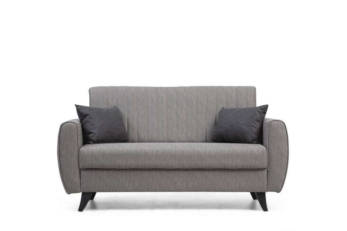 Canapea extensibilă Alkon, 2 locuri, Diverse culori, 158x86x77 cm - Gri deschis | SKU: 730MST1101 | Canapea extensibilă Alkon, 2 locuri, 158x86x77 cm, varianta Gri deschis, produs pentru amenajarea locuinței, disponibil online în România la CasaMob