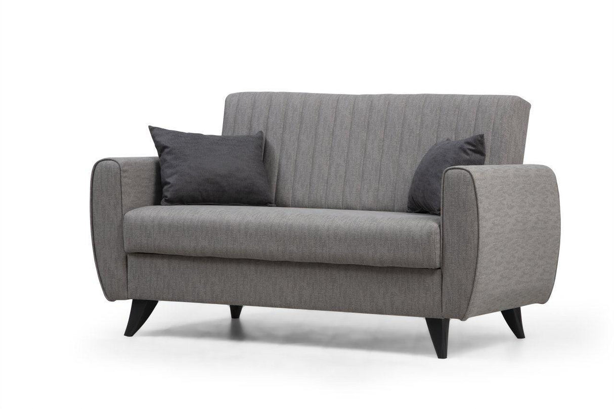 Canapea extensibilă Alkon, 2 locuri, Diverse culori, 158x86x77 cm - Gri deschis | SKU: 730MST1101 | Canapea extensibilă Alkon, 2 locuri, 158x86x77 cm, varianta Gri deschis, produs pentru amenajarea locuinței, disponibil online în România la CasaMob