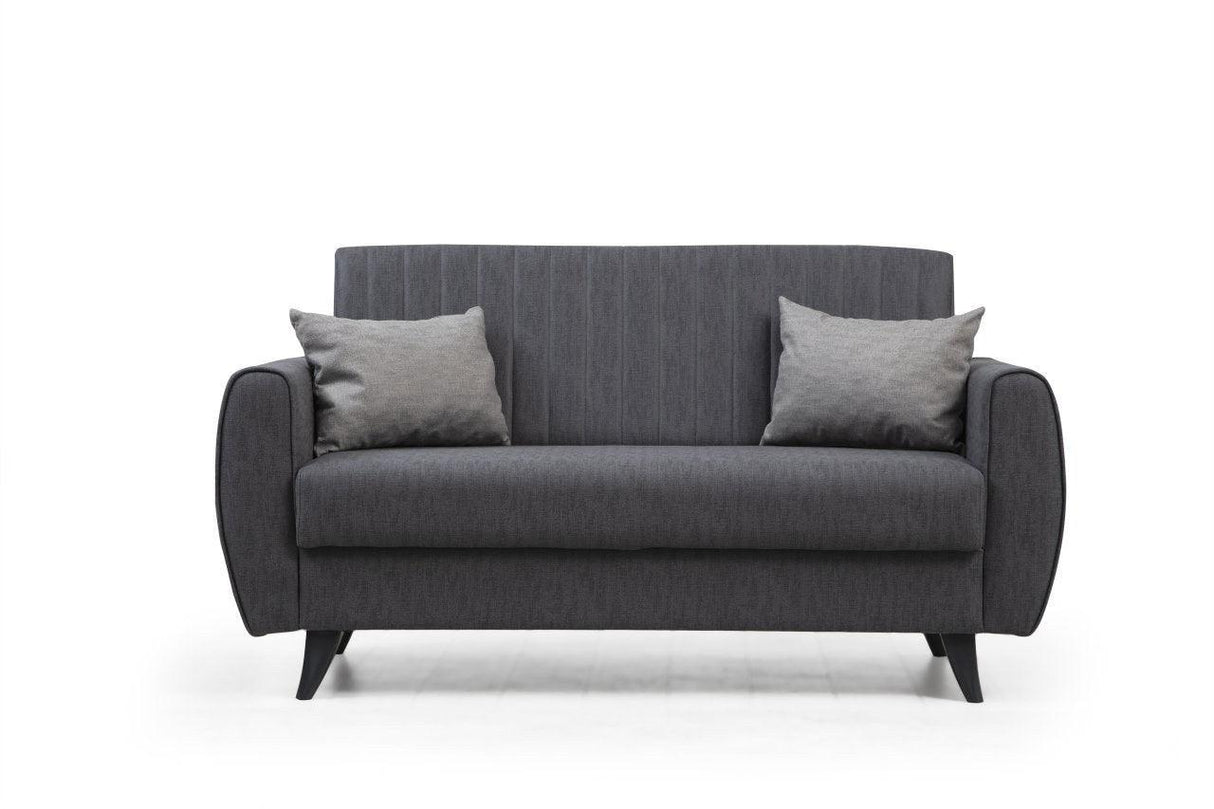 Canapea extensibilă Alkon, 2 locuri, Diverse culori, 158x86x77 cm - Gri deschis | SKU: 730MST1101 | Canapea extensibilă Alkon, 2 locuri, 158x86x77 cm, varianta Gri deschis, produs pentru amenajarea locuinței, disponibil online în România la CasaMob