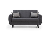 Canapea extensibilă Alkon, 2 locuri, Diverse culori, 158x86x77 cm - Gri deschis | SKU: 730MST1101 | Canapea extensibilă Alkon, 2 locuri, 158x86x77 cm, varianta Gri deschis, produs pentru amenajarea locuinței, disponibil online în România la CasaMob