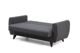 Canapea extensibilă Alkon, 2 locuri, Diverse culori, 158x86x77 cm - Gri deschis | SKU: 730MST1101 | Canapea extensibilă Alkon, 2 locuri, 158x86x77 cm, varianta Gri deschis, produs pentru amenajarea locuinței, disponibil online în România la CasaMob