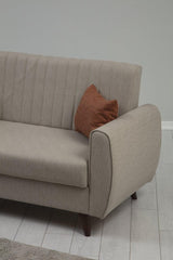 Canapea extensibilă Alkon, 2 locuri, Diverse culori, 158x86x77 cm - Bej | SKU: 730MST1102 | Canapea extensibilă Alkon, 2 locuri, 158x86x77 cm, varianta Bej, produs pentru amenajarea locuinței, disponibil online în România la CasaMob