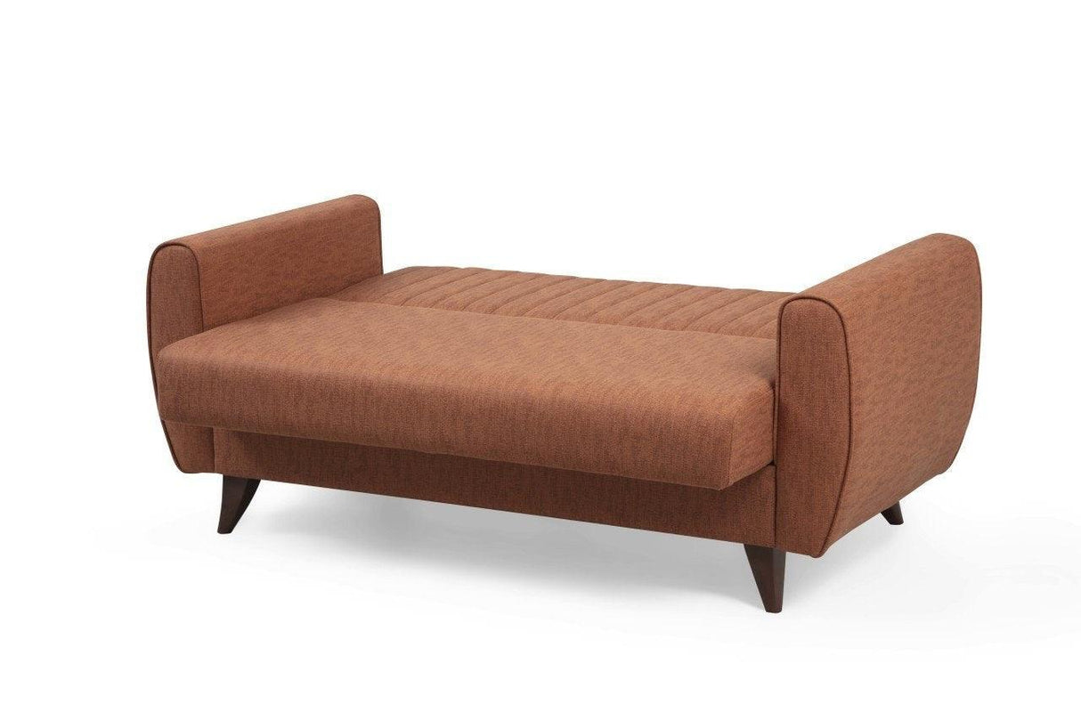 Canapea extensibilă Alkon, 2 locuri, Diverse culori, 158x86x77 cm - Roșu deschis | SKU: 730MST1103 | Canapea extensibilă Alkon, 2 locuri, 158x86x77 cm, varianta Roșu deschis, produs pentru amenajarea locuinței, disponibil online în România la CasaMob