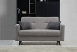 Canapea extensibilă Polya, 2 locuri, Diverse culori, 151x75x86 cm - Gri deschis | SKU: 730MST1105 | Canapea extensibilă Polya, 2 locuri, 151x75x86 cm, varianta Gri deschis, produs pentru amenajarea locuinței, disponibil online în România la CasaMob