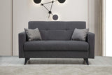 Canapea extensibilă Polya, 2 locuri, Diverse culori, 151x75x86 cm - Bej | SKU: 730MST1106 | Canapea extensibilă Polya, 2 locuri, 151x75x86 cm, varianta Bej, produs pentru amenajarea locuinței, disponibil online în România la CasaMob