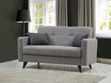 Canapea extensibilă Polya, 2 locuri, Diverse culori, 151x75x86 cm - Roșu cărămiziu | SKU: 730MST1107 | Canapea extensibilă Polya, 2 locuri, 151x75x86 cm, varianta Roșu cărămiziu, produs pentru amenajarea locuinței, disponibil online în România la CasaMob