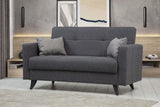 Canapea extensibilă Polya, 2 locuri, Diverse culori, 151x75x86 cm - Roșu cărămiziu | SKU: 730MST1107 | Canapea extensibilă Polya, 2 locuri, 151x75x86 cm, varianta Roșu cărămiziu, produs pentru amenajarea locuinței, disponibil online în România la CasaMob