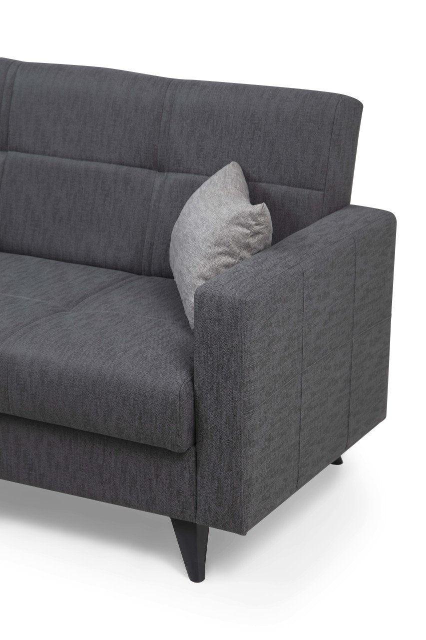 Canapea extensibilă Polya, 2 locuri, Diverse culori, 151x75x86 cm - Roșu cărămiziu | SKU: 730MST1107 | Canapea extensibilă Polya, 2 locuri, 151x75x86 cm, varianta Roșu cărămiziu, produs pentru amenajarea locuinței, disponibil online în România la CasaMob