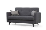 Canapea extensibilă Polya, 2 locuri, Diverse culori, 151x75x86 cm - Roșu cărămiziu | SKU: 730MST1107 | Canapea extensibilă Polya, 2 locuri, 151x75x86 cm, varianta Roșu cărămiziu, produs pentru amenajarea locuinței, disponibil online în România la CasaMob