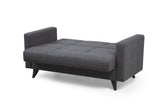 Canapea extensibilă Polya, 2 locuri, Diverse culori, 151x75x86 cm - Roșu cărămiziu | SKU: 730MST1107 | Canapea extensibilă Polya, 2 locuri, 151x75x86 cm, varianta Roșu cărămiziu, produs pentru amenajarea locuinței, disponibil online în România la CasaMob