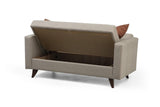 Canapea extensibilă Polya, 2 locuri, Diverse culori, 151x75x86 cm - Roșu cărămiziu | SKU: 730MST1107 | Canapea extensibilă Polya, 2 locuri, 151x75x86 cm, varianta Roșu cărămiziu, produs pentru amenajarea locuinței, disponibil online în România la CasaMob