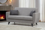 Canapea extensibilă Zaden, 2 locuri, Diverse culori, 153x77x86 cm - Gri deschis | SKU: 730MST1109 | Canapea extensibilă Zaden, 2 locuri, 153x77x86 cm, varianta Gri deschis, produs pentru amenajarea locuinței, disponibil online în România la CasaMob