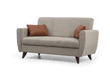 Canapea extensibilă Zaden, 2 locuri, Diverse culori, 153x77x86 cm - Bej | SKU: 730MST1110 | Canapea extensibilă Zaden, 2 locuri, 153x77x86 cm, varianta Bej, produs pentru amenajarea locuinței, disponibil online în România la CasaMob