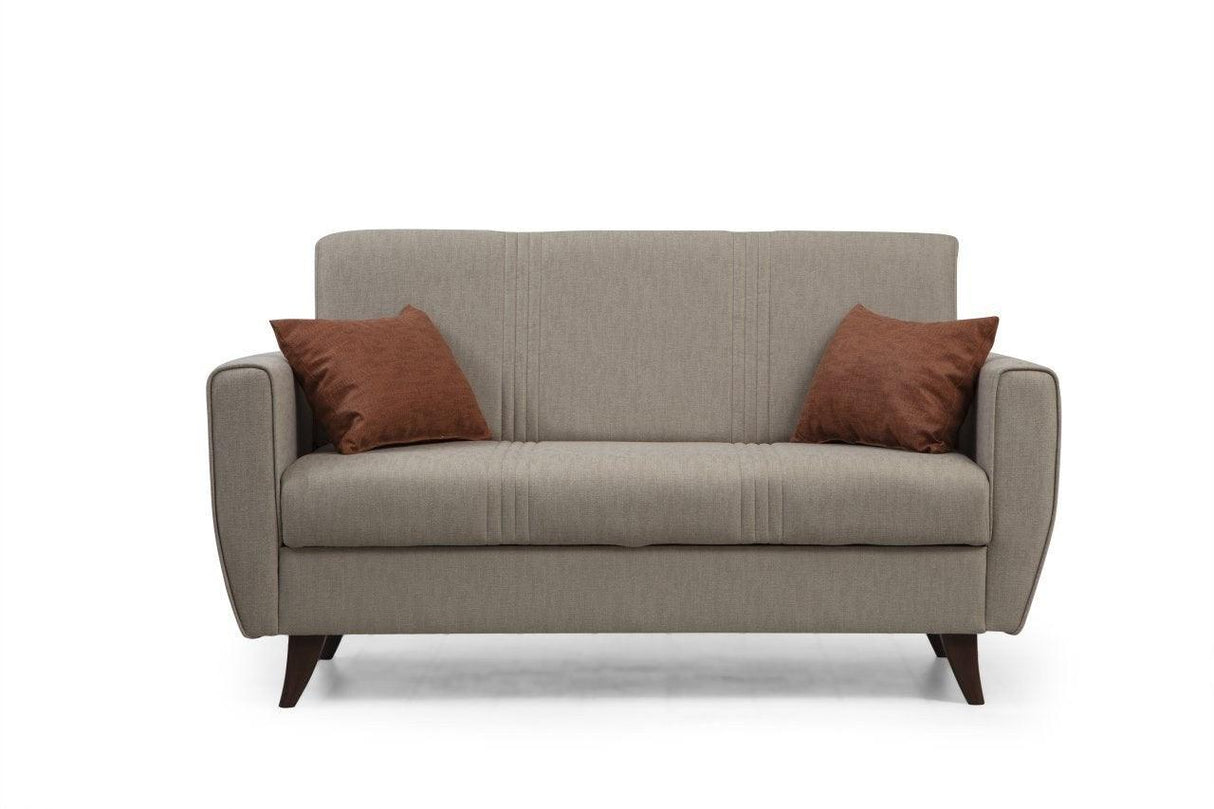 Canapea extensibilă Zaden, 2 locuri, Diverse culori, 153x77x86 cm - Bej | SKU: 730MST1110 | Canapea extensibilă Zaden, 2 locuri, 153x77x86 cm, varianta Bej, produs pentru amenajarea locuinței, disponibil online în România la CasaMob