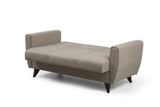 Canapea extensibilă Zaden, 2 locuri, Diverse culori, 153x77x86 cm - Bej | SKU: 730MST1110 | Canapea extensibilă Zaden, 2 locuri, 153x77x86 cm, varianta Bej, produs pentru amenajarea locuinței, disponibil online în România la CasaMob