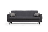 Canapea extensibilă Alkon, 3 locuri, Diverse culori, 214x86x77 cm - Gri deschis | SKU: 730MST1201 | Canapea extensibilă Alkon, 3 locuri, 214x86x77 cm, varianta Gri deschis, produs pentru amenajarea locuinței, disponibil online în România la CasaMob