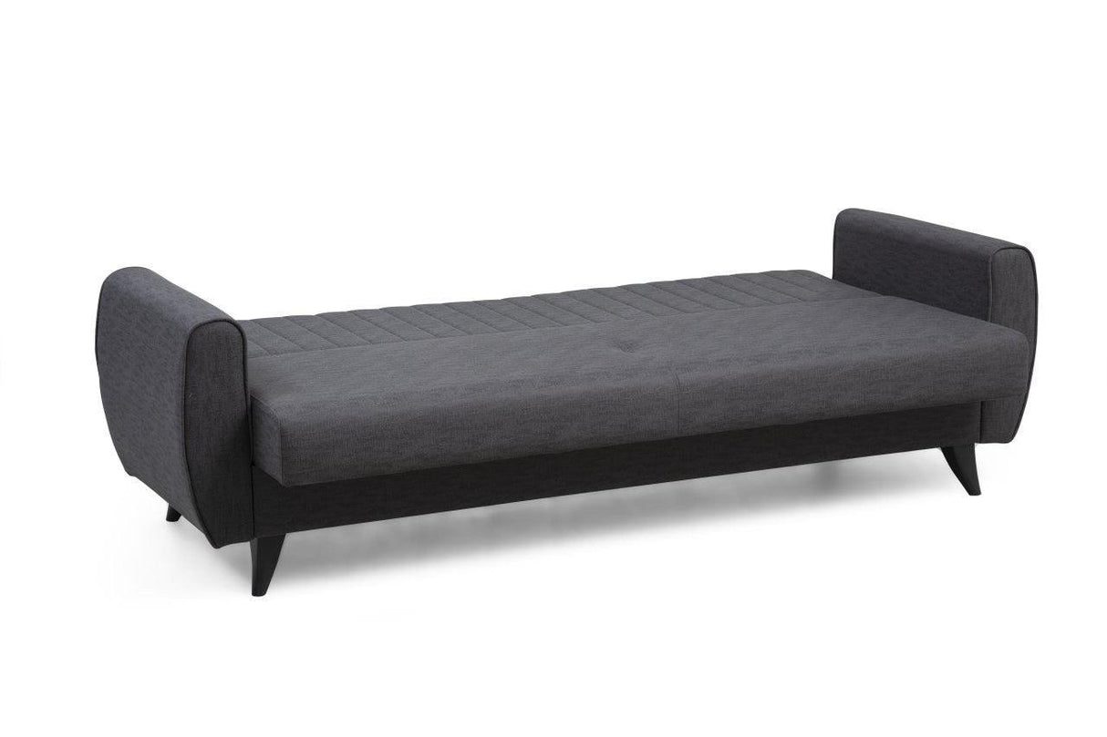Canapea extensibilă Alkon, 3 locuri, Diverse culori, 214x86x77 cm - Gri deschis | SKU: 730MST1201 | Canapea extensibilă Alkon, 3 locuri, 214x86x77 cm, varianta Gri deschis, produs pentru amenajarea locuinței, disponibil online în România la CasaMob