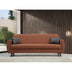 Roșu deschis | SKU: 730MST1203 | Canapea extensibilă Alkon, 3 locuri, 214x86x77 cm, varianta Roșu deschis, produs pentru amenajarea locuinței, disponibil online în România la CasaMob