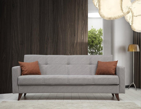 Canapea extensibilă Polya, 3 locuri, Diverse culori, 205x75x86 cm