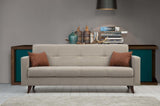 Canapea extensibilă Polya, 3 locuri, Diverse culori, 205x75x86 cm - Bej | SKU: 730MST1206 | Canapea extensibilă Polya, 3 locuri, 205x75x86 cm, varianta Bej, produs pentru amenajarea locuinței, disponibil online în România la CasaMob
